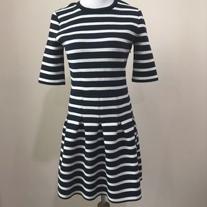 Gap navy and white scuba dress